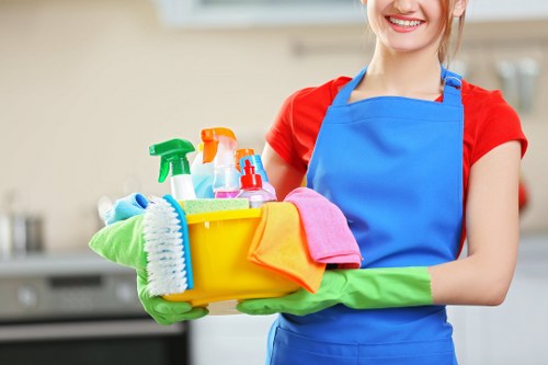 Move in cleaning for a Putney apartment with local access considerations