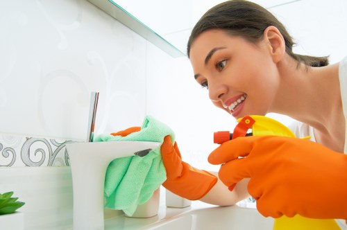Customer booking and service confirmation for carpet cleaning