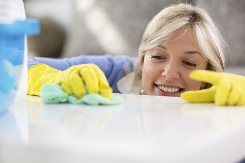 Specialist treatment for hard flooring in a Putney property