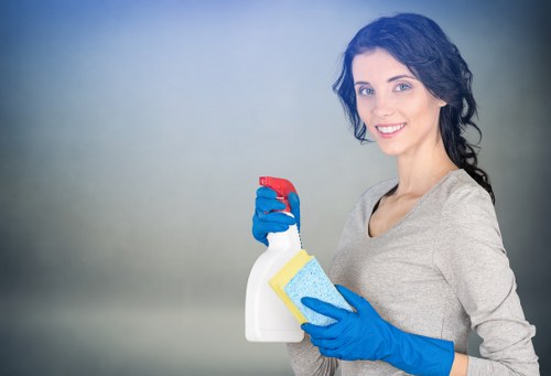Detailed cleaning after renovation work in a Putney flat